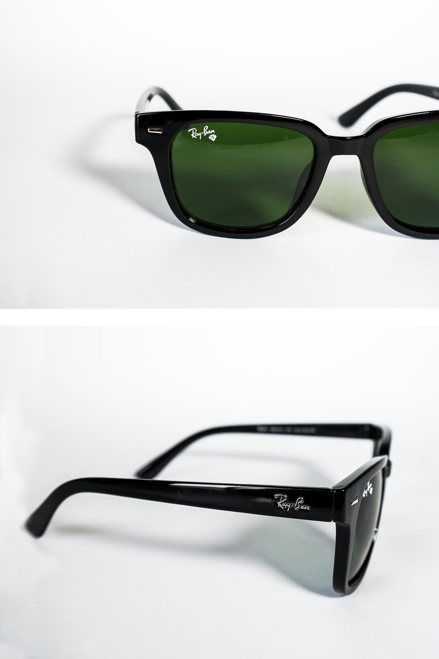 DIAMOND WAYFARERS RB-4031 Unisex - BLACK Gloss