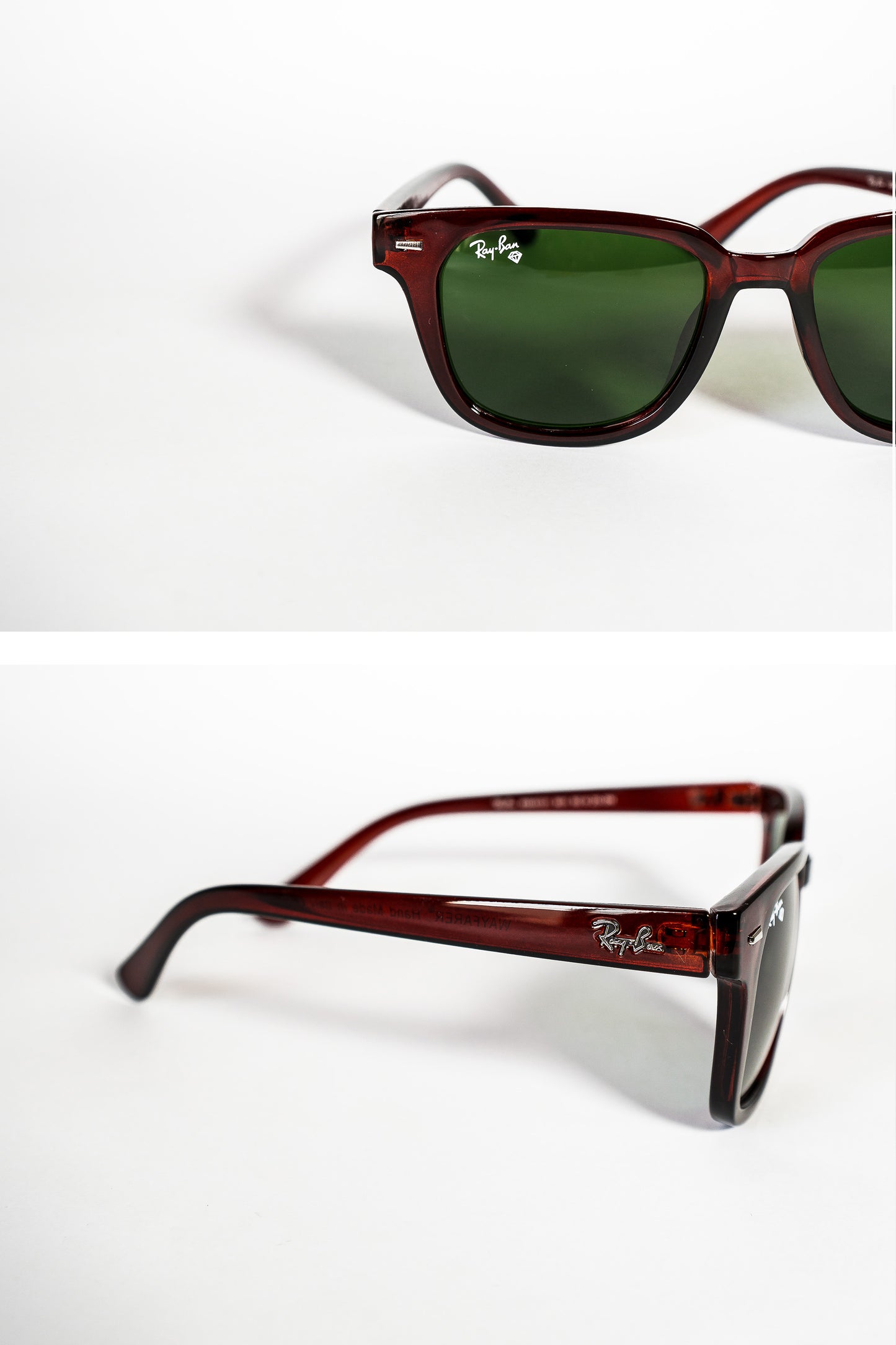 DIAMOND WAYFARERS RB-4031 Unisex - BROWN Gloss