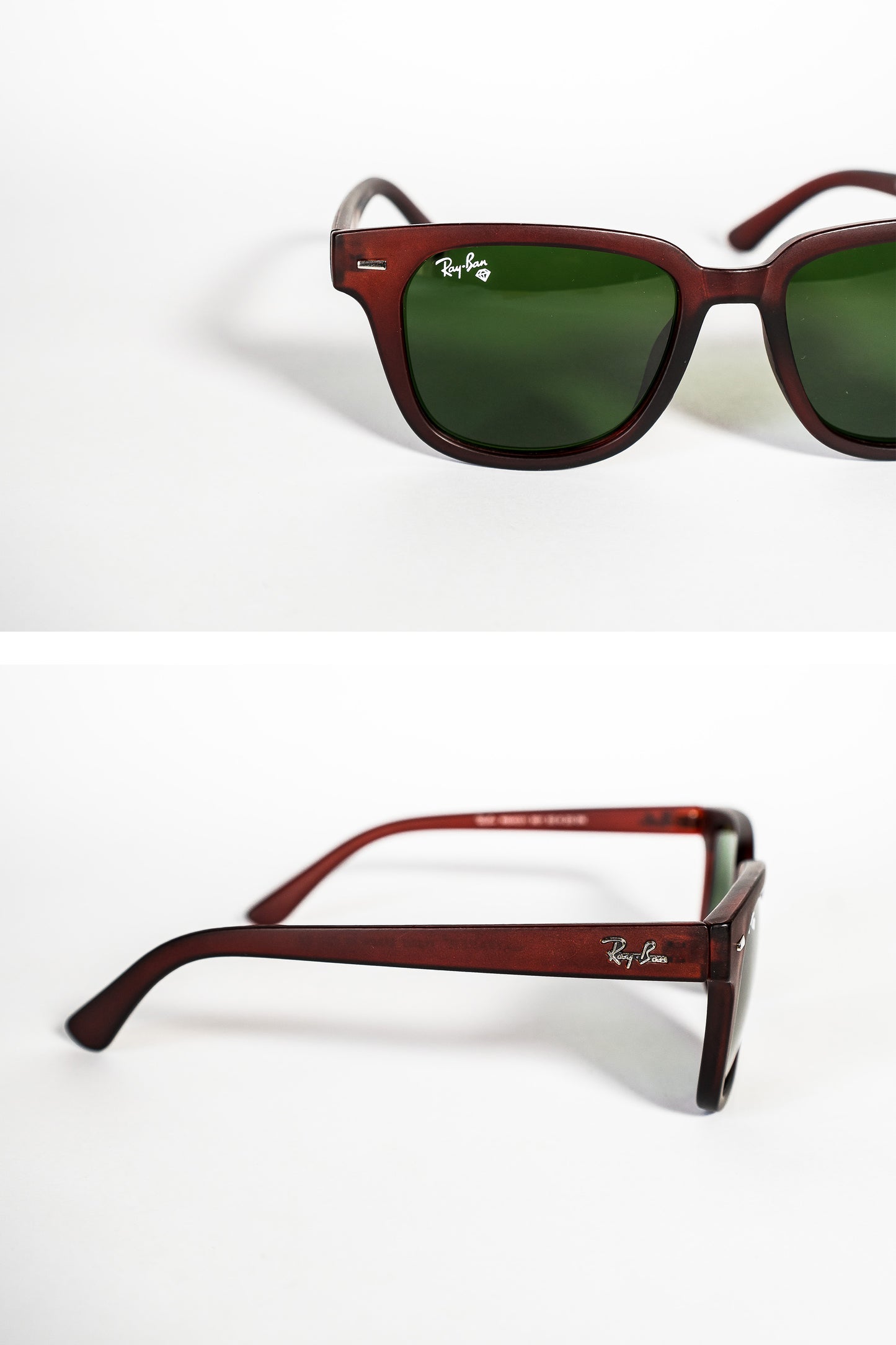 DIAMOND WAYFARERS RB-4031 Unisex - BROWN Matte